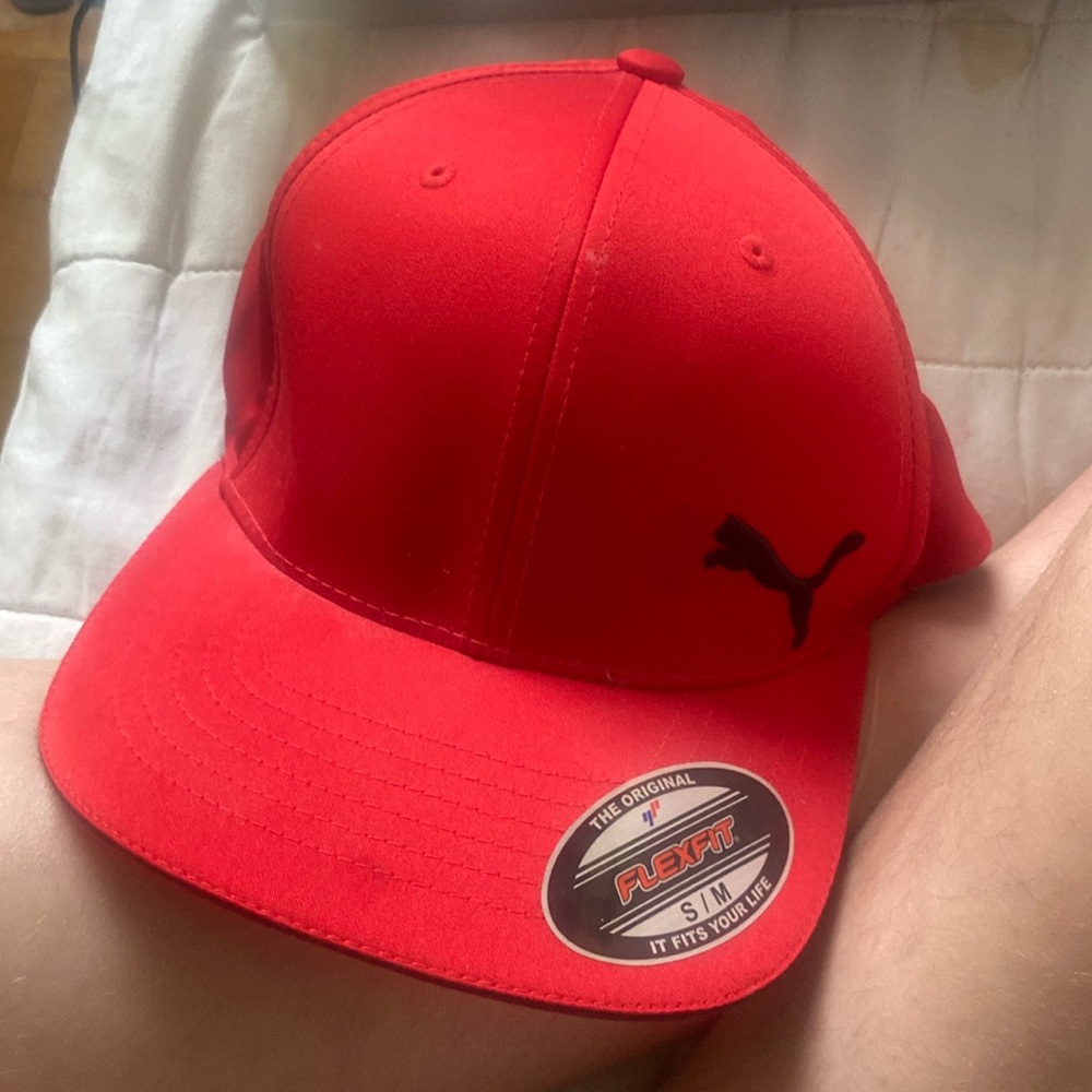 Puma red cap